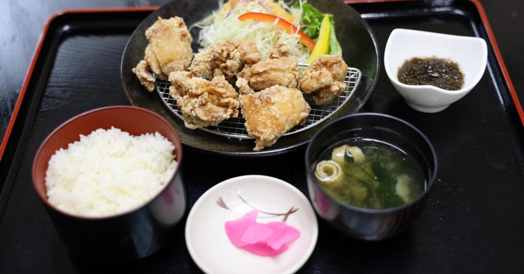 レストラン「さしば」の唐揚げ
